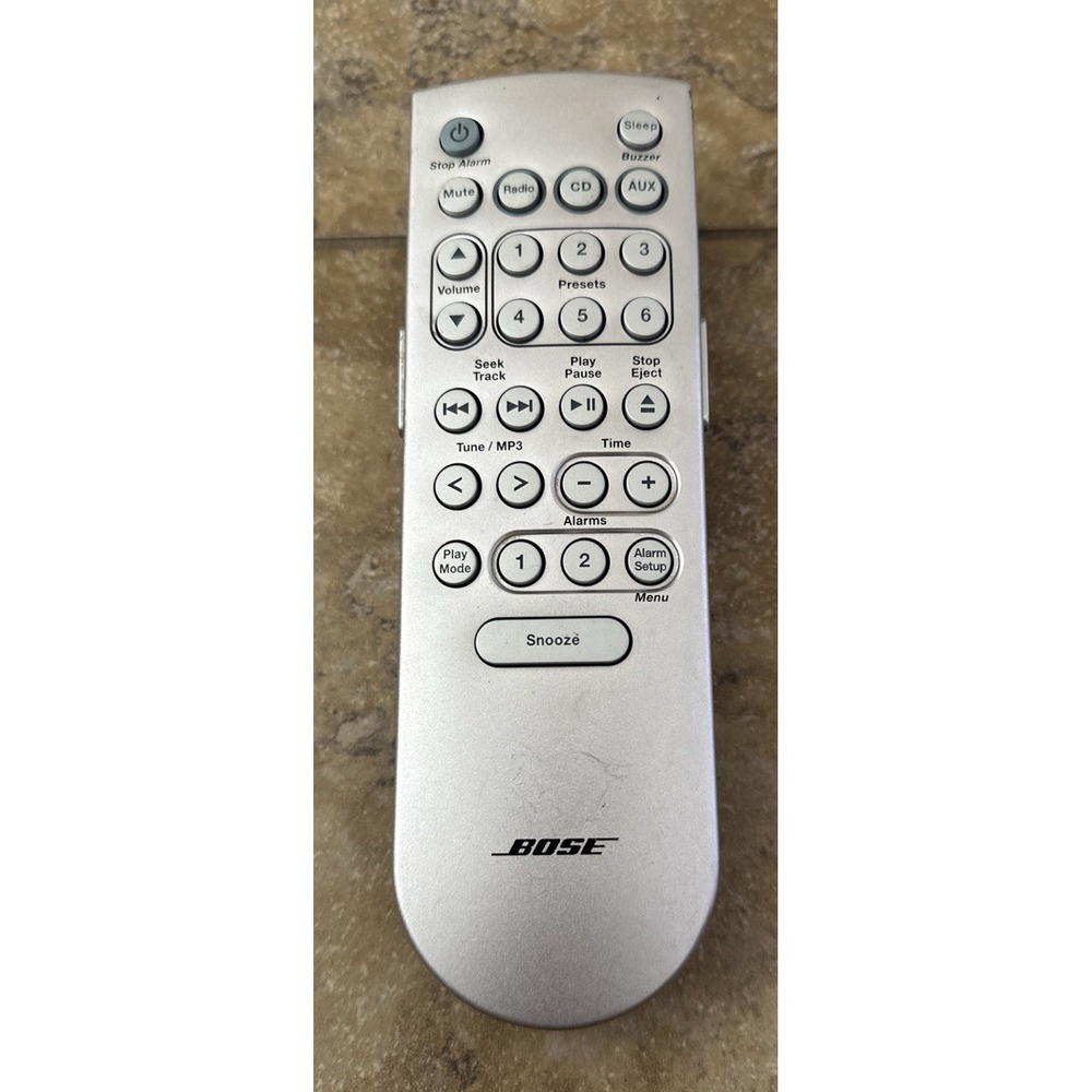 Bose Wave Music System III Premium Backlit Remote  Silver